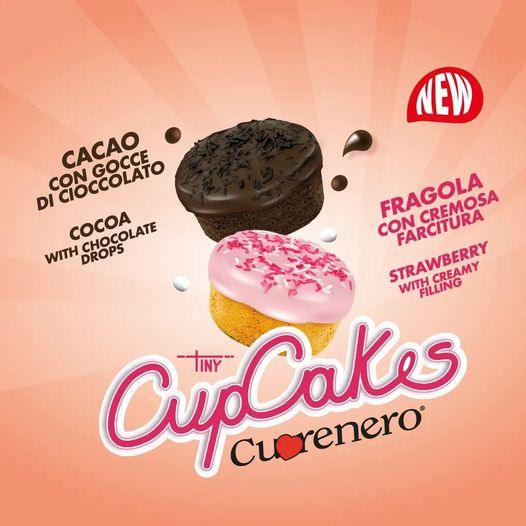CUPCAKE FRAGOLA SENZA GLUTINE Gr.40 Pz.14