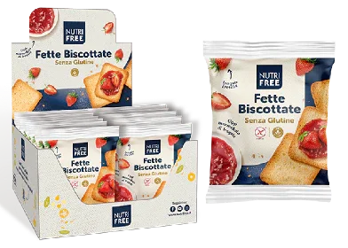 FETTE BISCOTTATE SENZA GLUTINE Pz.16 Gr.25