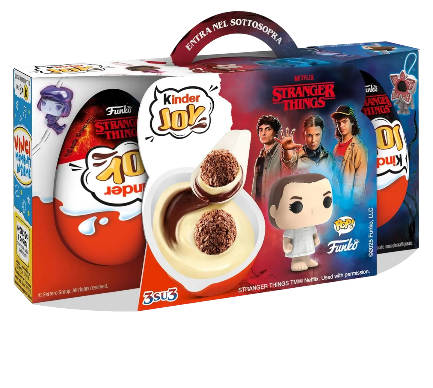 KINDER JOY TRIS STRANGER THINGS