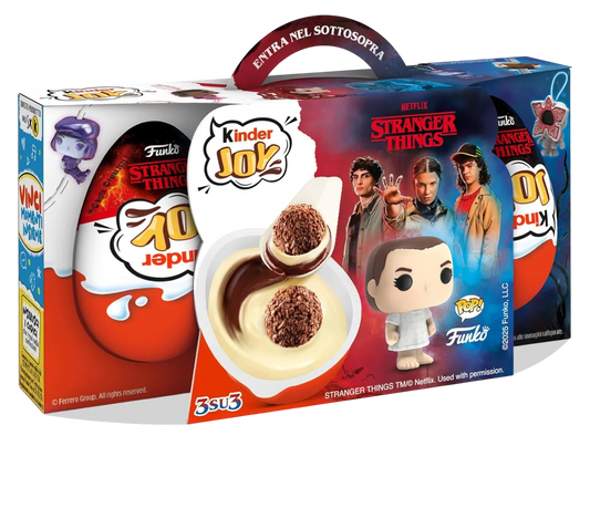 KINDER JOY TRIS STRANGER THINGS