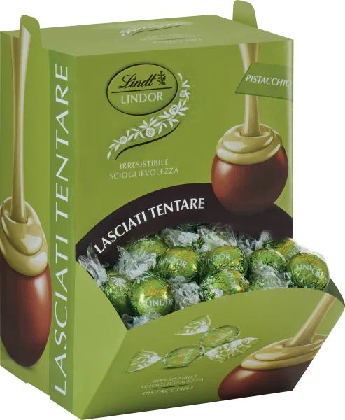 LINDOR MARSUPIO BOULES PISTACCHIO Kg.1,2 Pz.96
