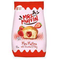 Mrs. MUFFIN RIPIENO FRAGOLA pz.8